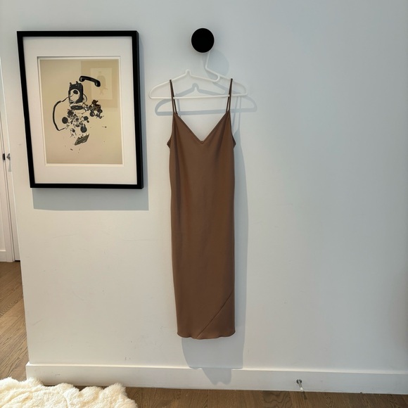 Aritzia Wilfred Slip Nude Dress - Picture 1 of 5